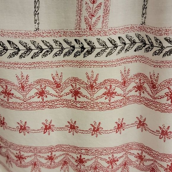 Elan Blouse/Top Bell Sleeves Off Shoulder Boho One Size - Picture 4 of 12